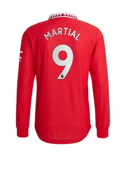 Manchester United Anthony Martial #9 Heimtrikot 2022-23 Langarm